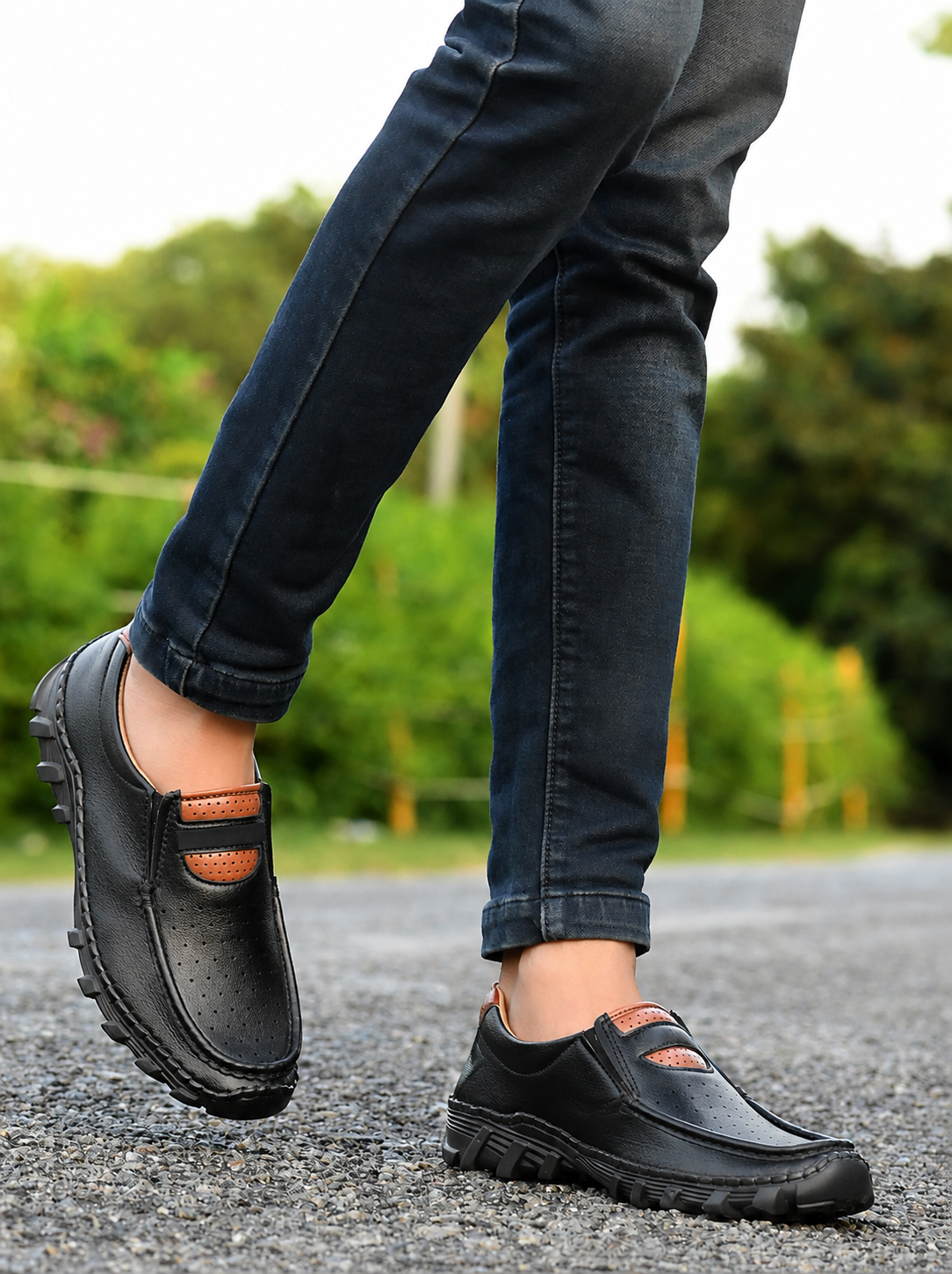 black