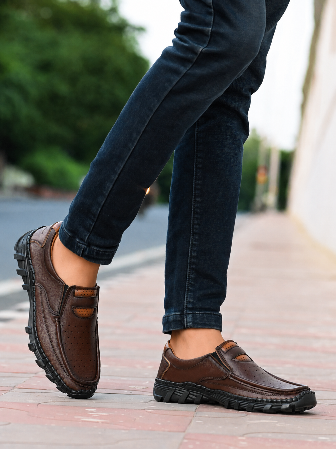 brown
