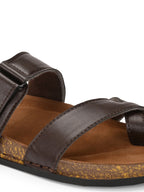 Men's Handcrafted Genuine Leather Toe-Ring Sandals