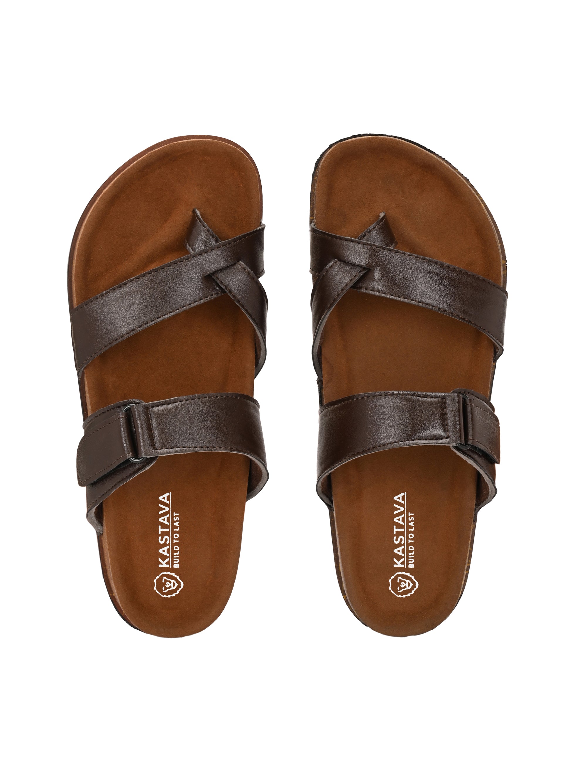 Men's Handcrafted Genuine Leather Toe-Ring Sandals
