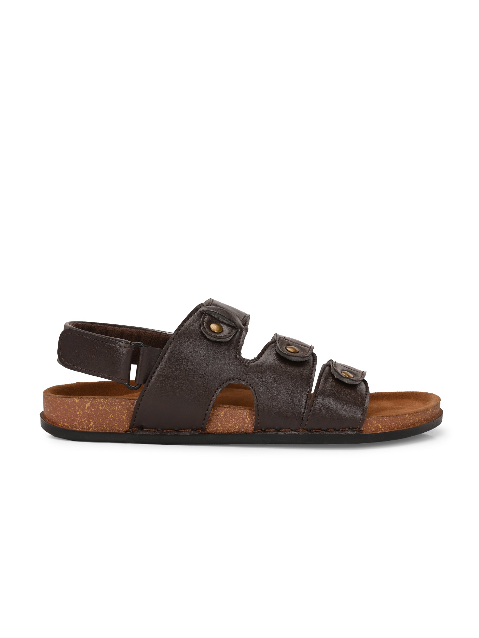 Men's Handcrafted Genuine Leather Cross-Strap Sandals