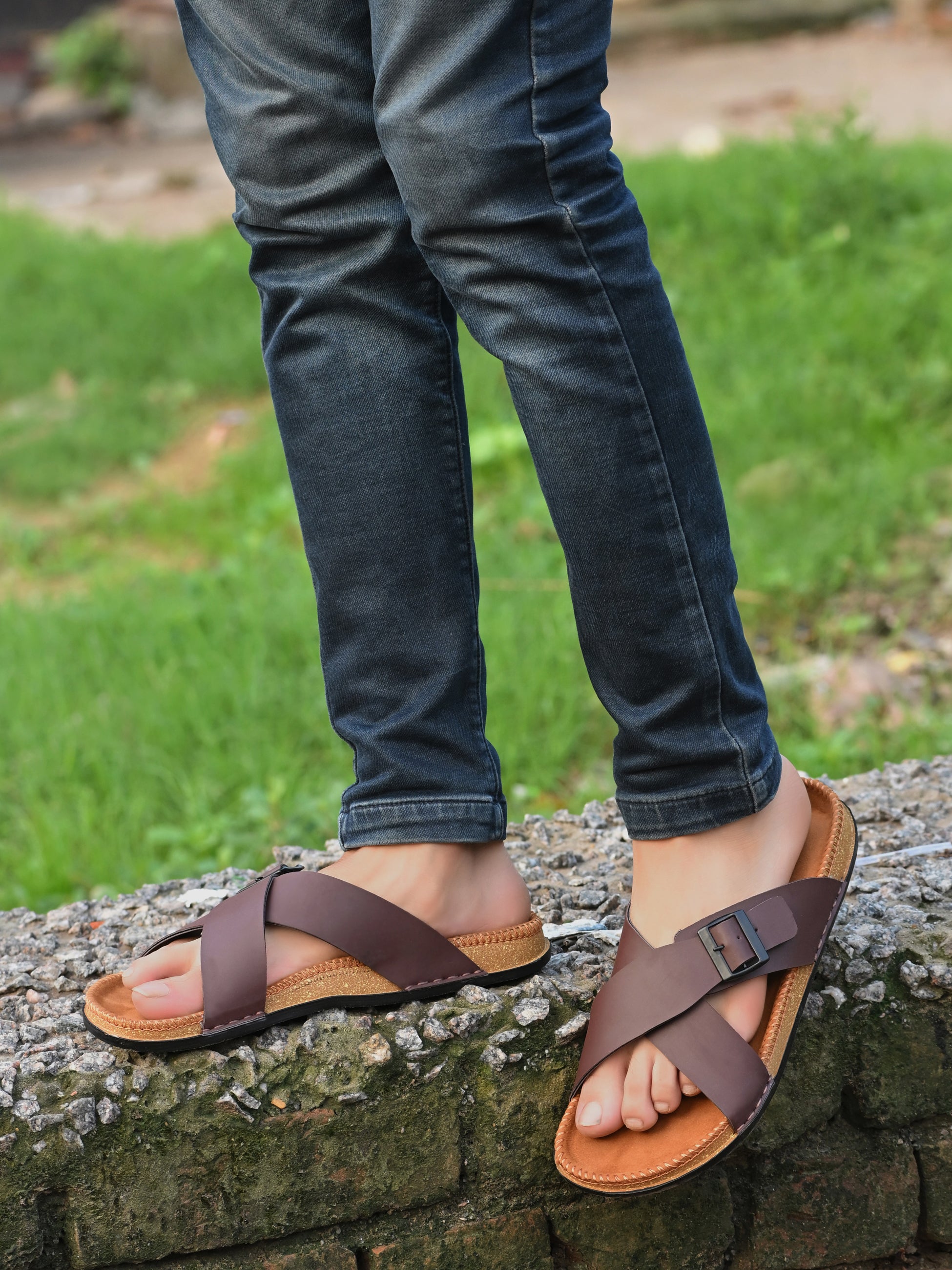 brown