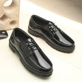 Men's Leather Shoes - Black