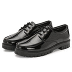 Men's Leather Shoes - Black