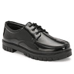 Men's Leather Shoes - Black