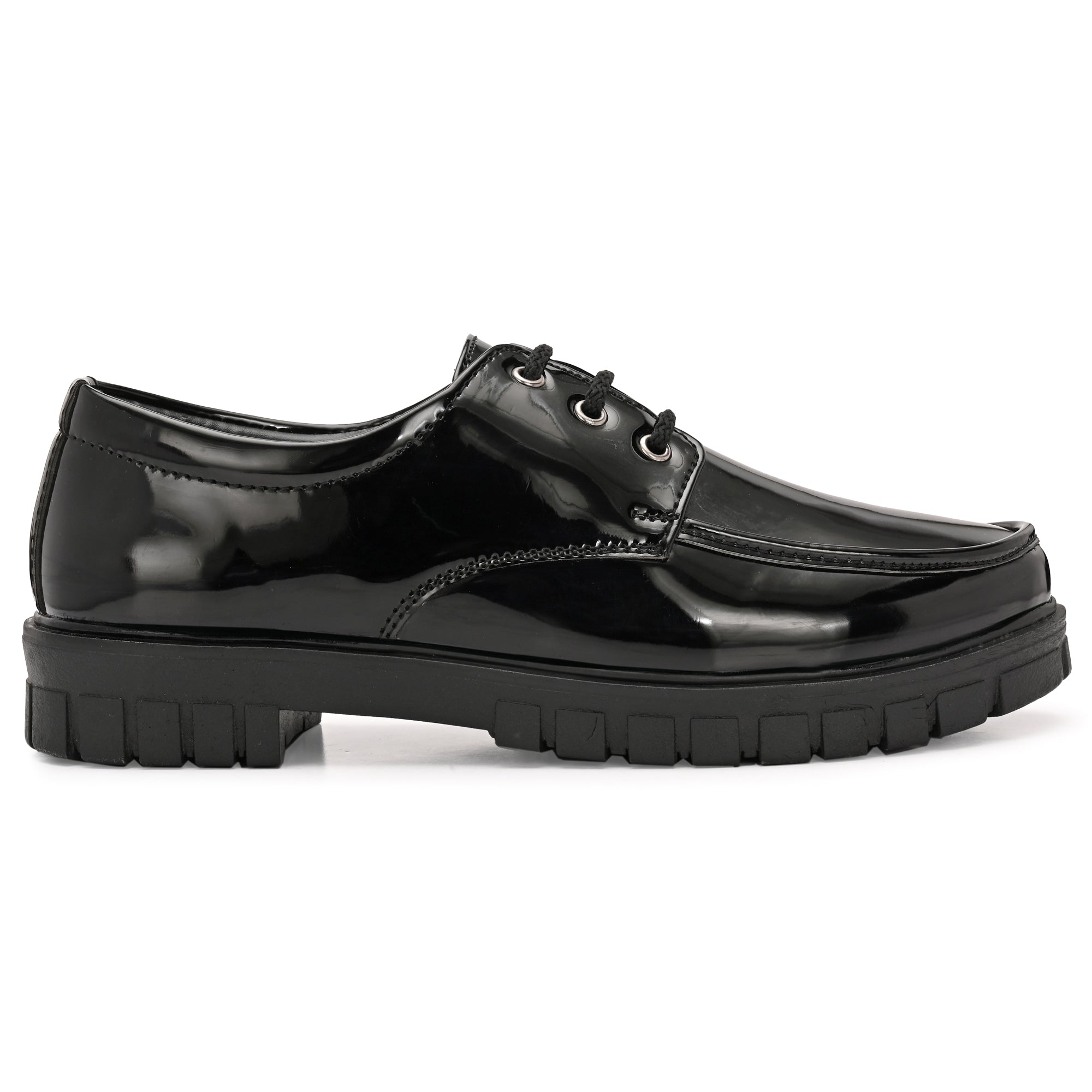 Men's Leather Shoes - Black