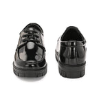 Men's Leather Shoes - Black