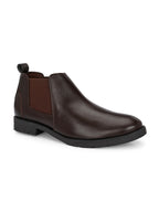 Men's Synthetic Boots - Brown