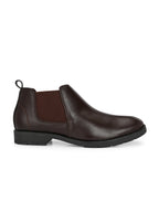 Men's Synthetic Boots - Brown