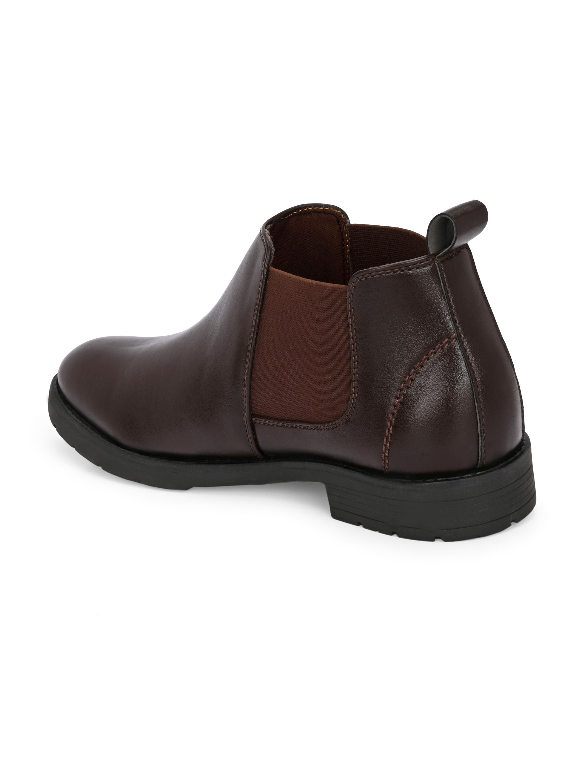 Men's Synthetic Boots - Brown
