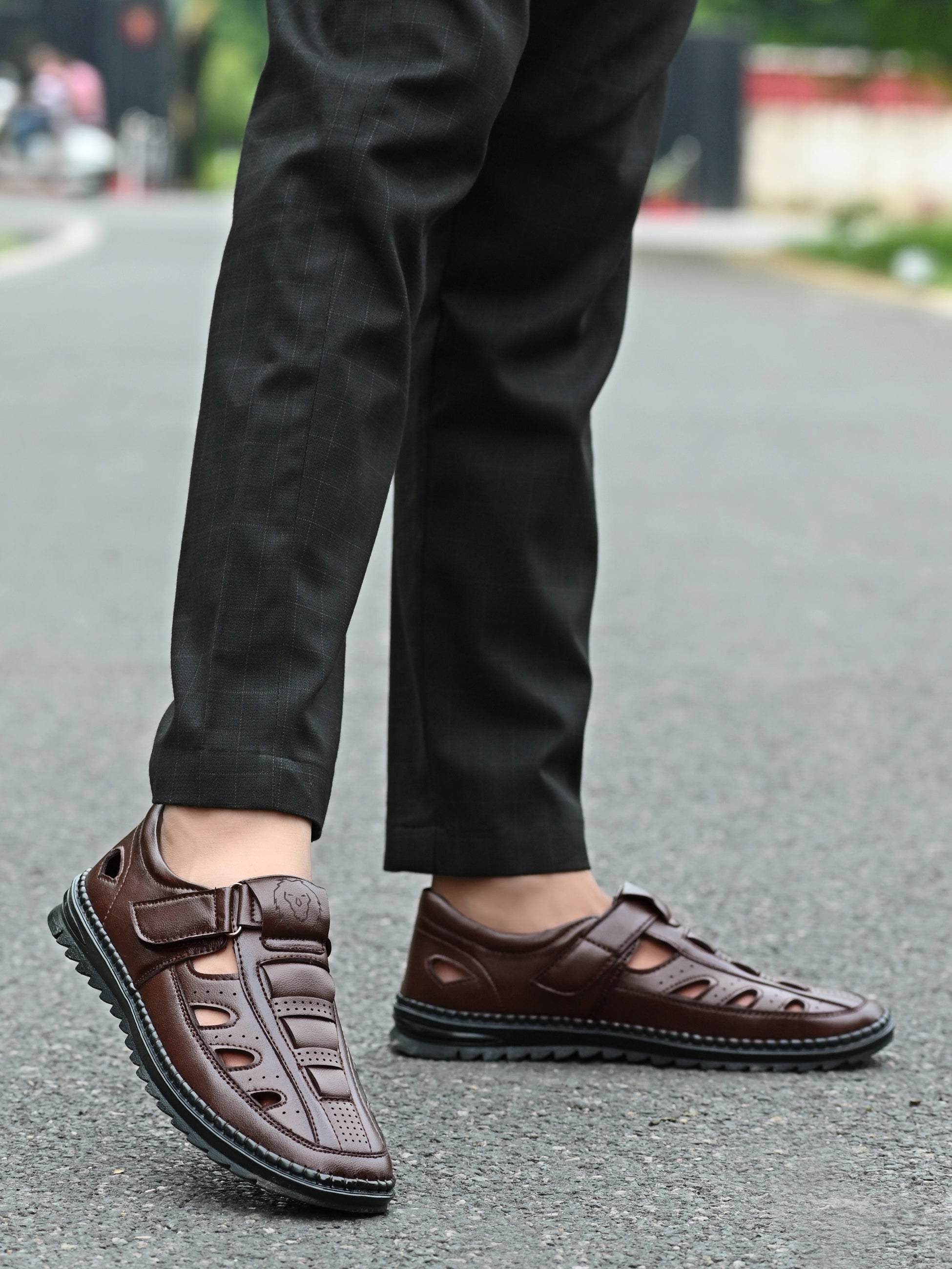 brown