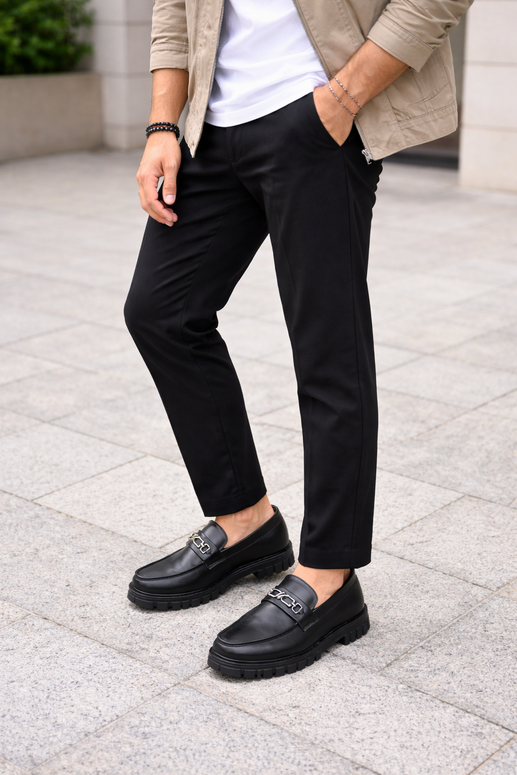 black