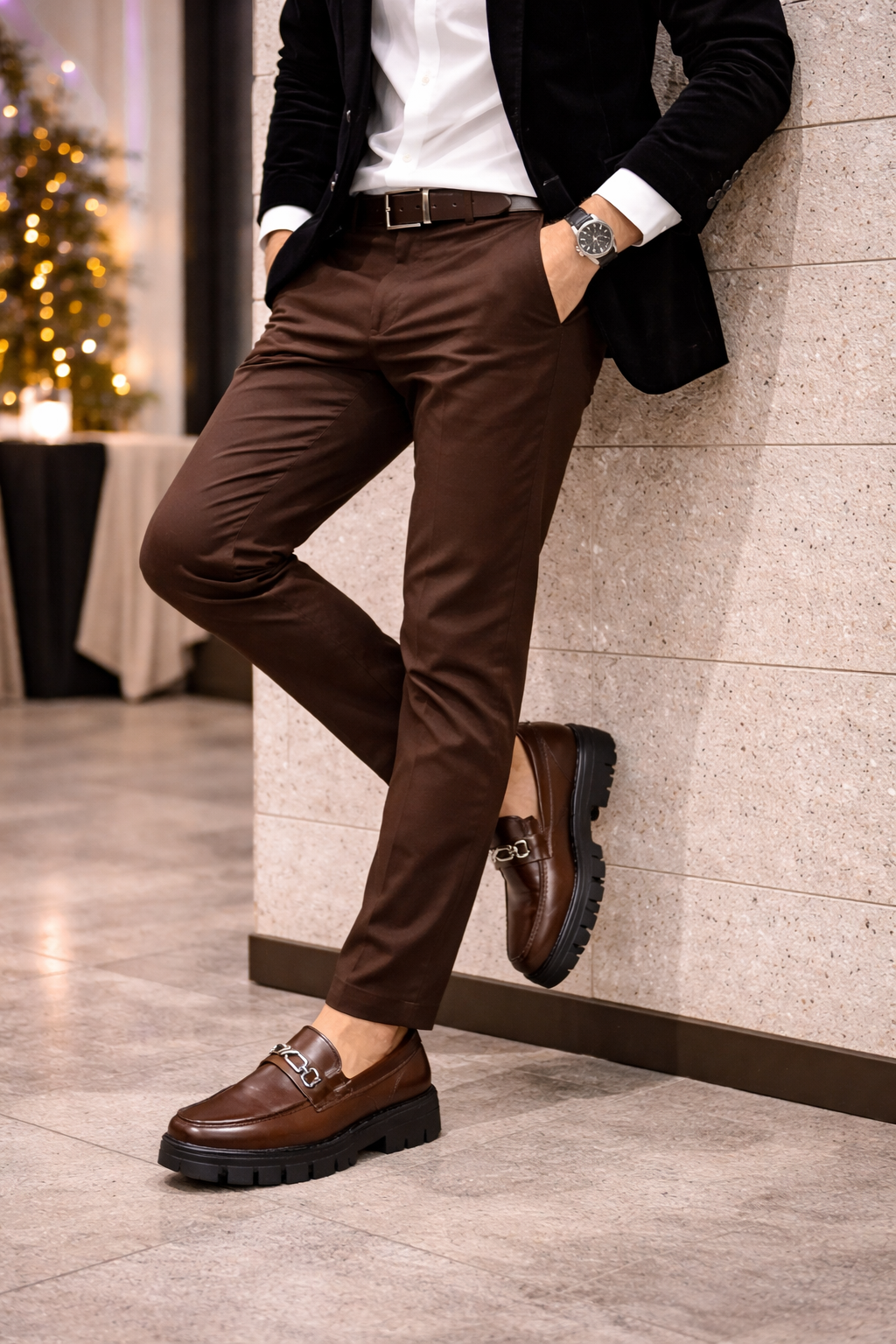 brown
